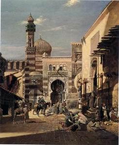 unknow artist Arab or Arabic people and life. Orientalism oil paintings 65